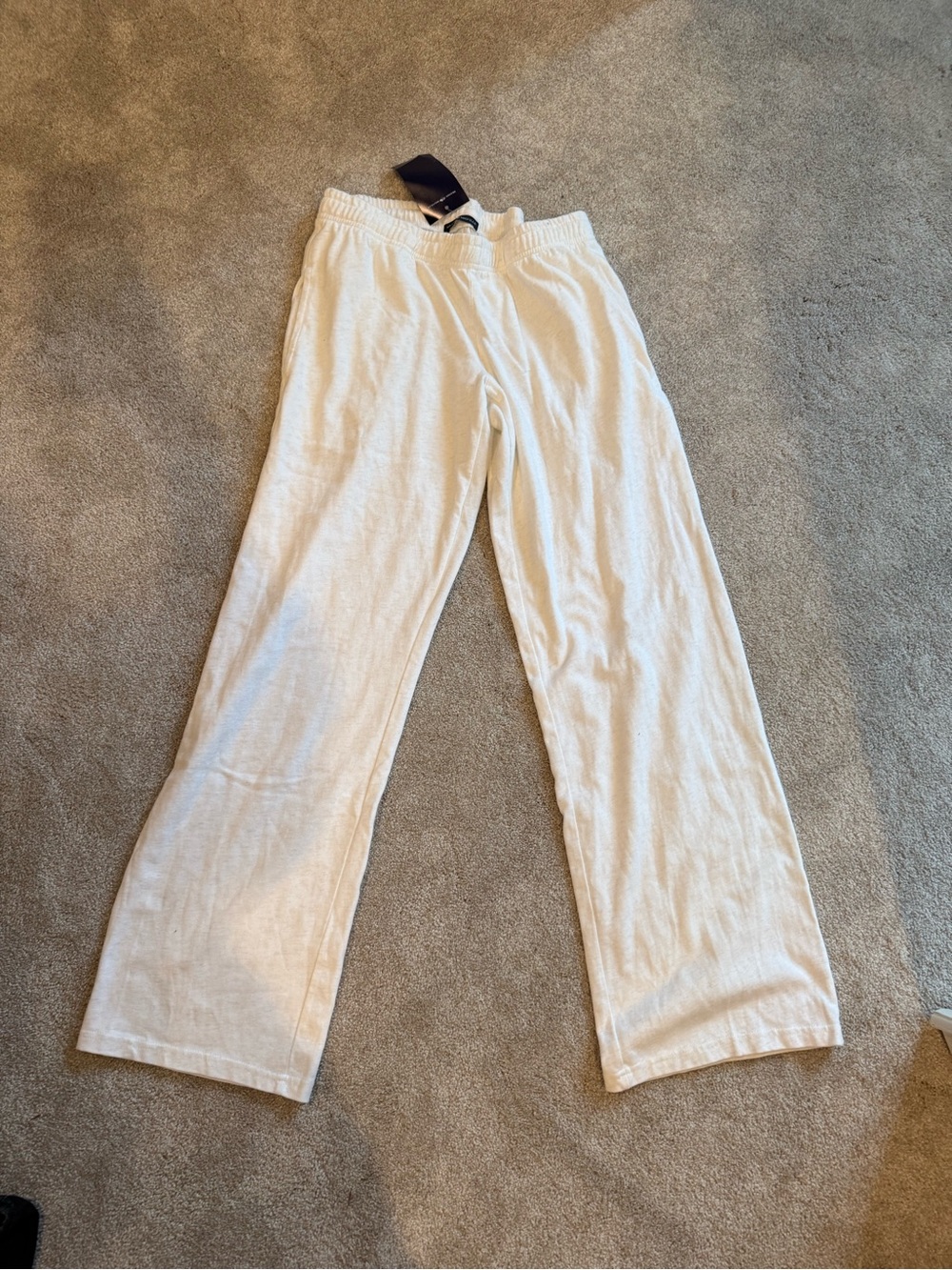 Brandy Melville White Lounge Sweatpants